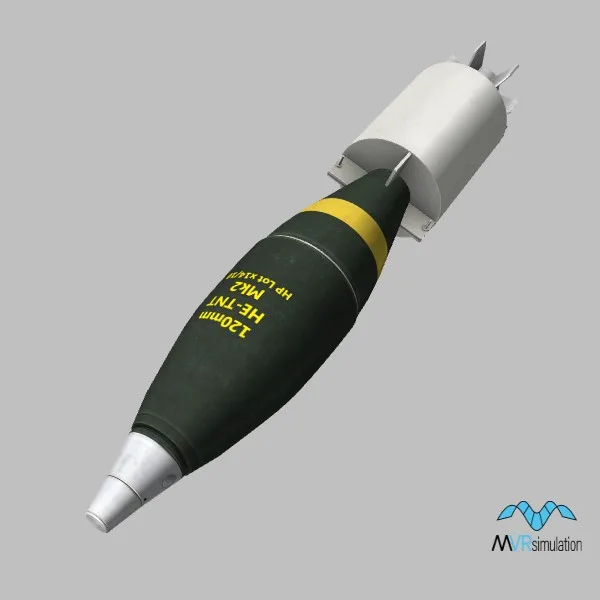 120MM-HE-TNT · Mk2 · AE · green — 3D model preview