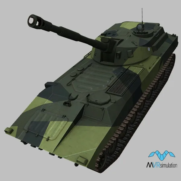 122-PSH-74 · FI · camo — 3D model preview