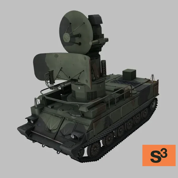 1S91M2 · DE · camo — 3D model preview