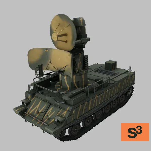 1S91M2 · SY · camo — 3D model preview