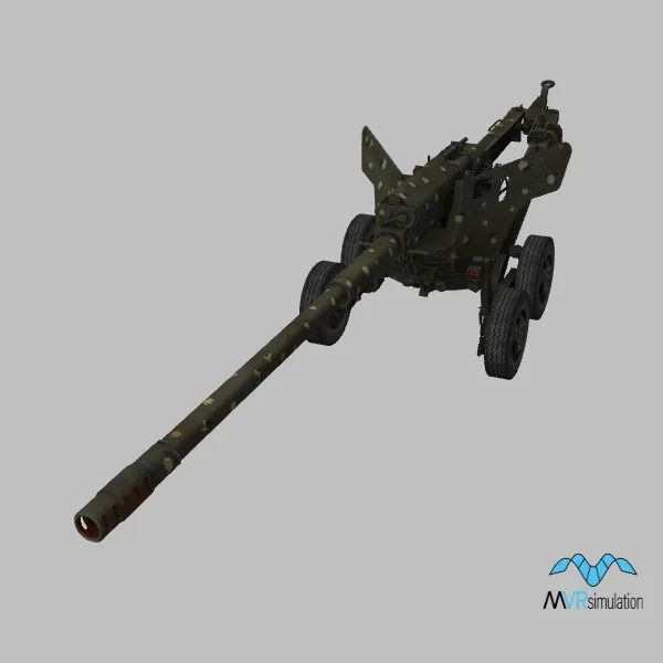 2A36 · AM · camo — 3D model preview