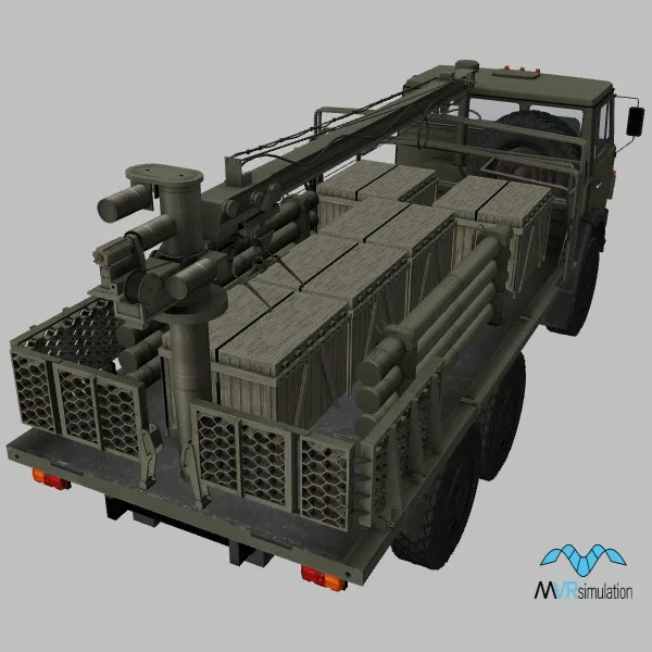 2F77M · RU · green — 3D model preview