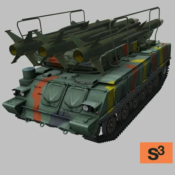 2P25M3 · RO · camo — 3D model preview