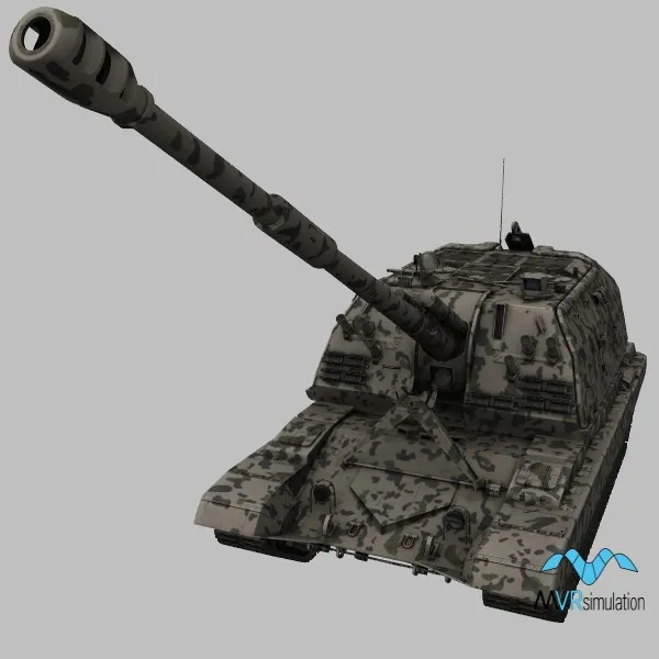 2S19 · ET · camo — 3D model preview