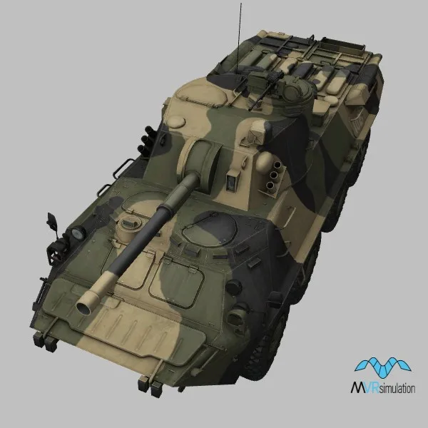 2S23 · RU · camo — 3D model preview