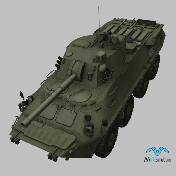 2S23 · RU · green — 3D model preview