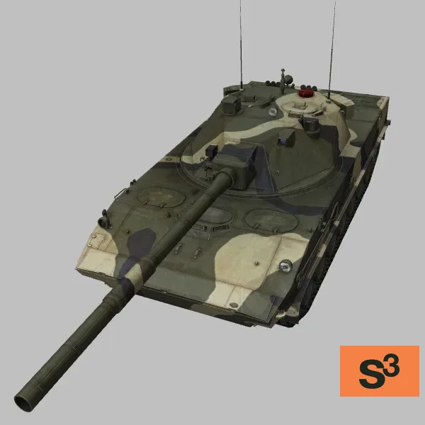 2S25 · RU · camo — 3D model preview