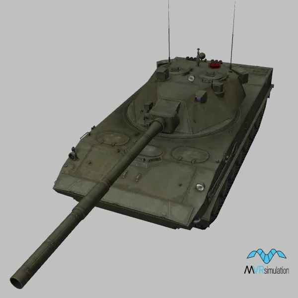 2S25 · RU · green — 3D model preview