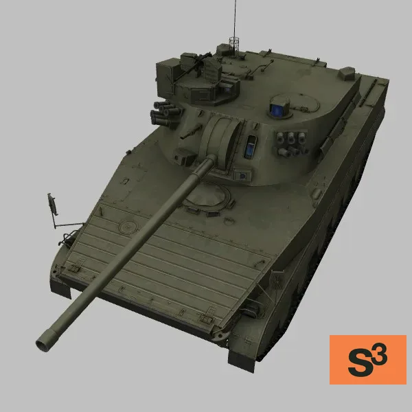 2S31 · AZ · green — 3D model preview