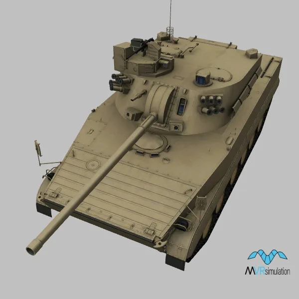 2S31 · RU · desert — 3D model preview