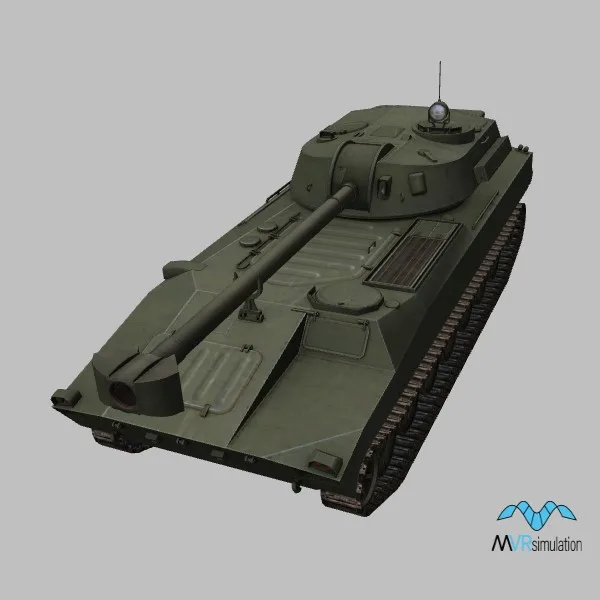 2S34 · RU · green — 3D model preview