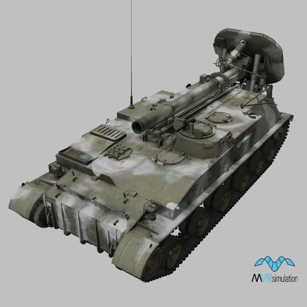 2S4 · RU · winter — 3D model preview