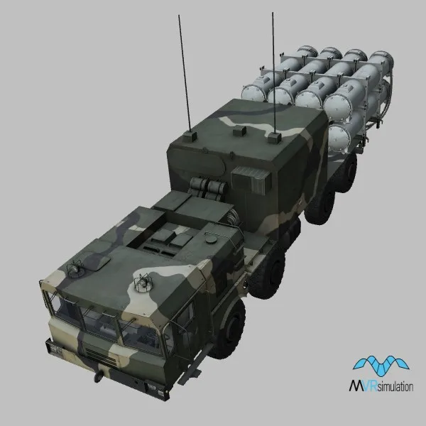 3K60 · RU · camo — 3D model preview