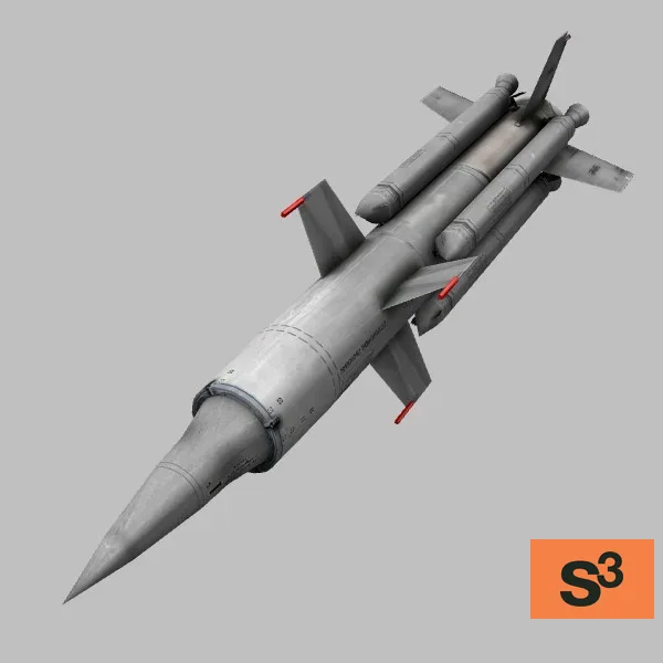 3M8M2 · RU · grey — 3D model preview
