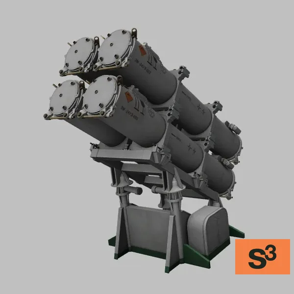 3S24 · RU · grey — 3D model preview