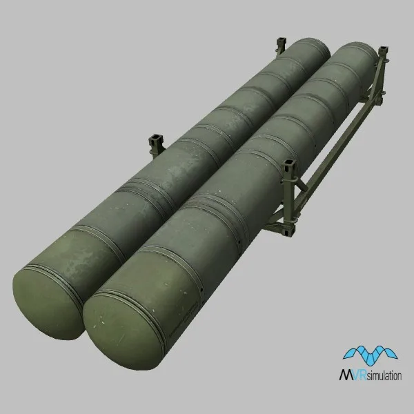 48N6E2-case · RU · green — 3D model preview