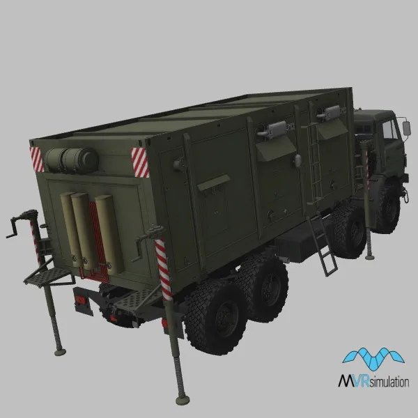 48Ya6-K1-Generator · RU · green — 3D model preview