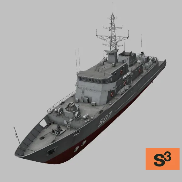 507-Aleksandr-Obukhov · RU · grey — 3D model preview