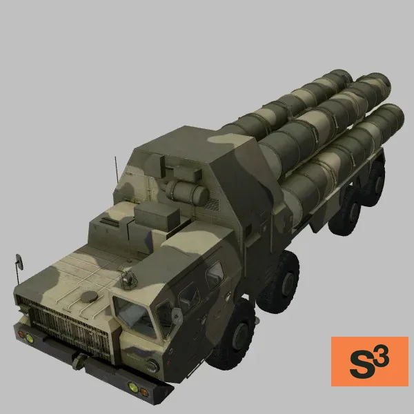 5P85SM · RU · camo — 3D model preview