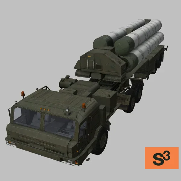 5P85TE2 · SY · green — 3D model preview