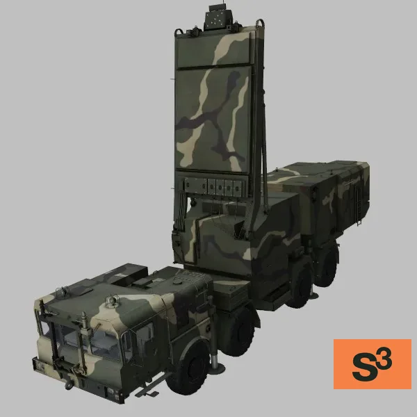 91N6AM · RU · camo — 3D model preview