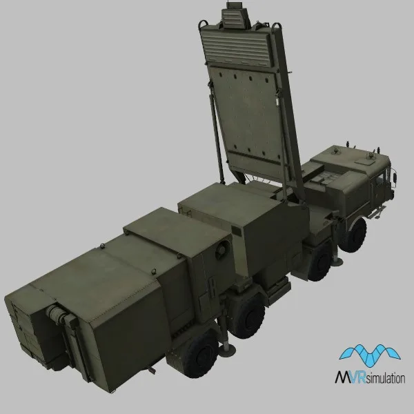 91N6AM · RU · green — 3D model preview