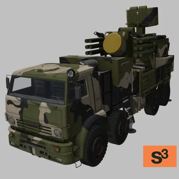 96K6 · RU · camo — 3D model preview