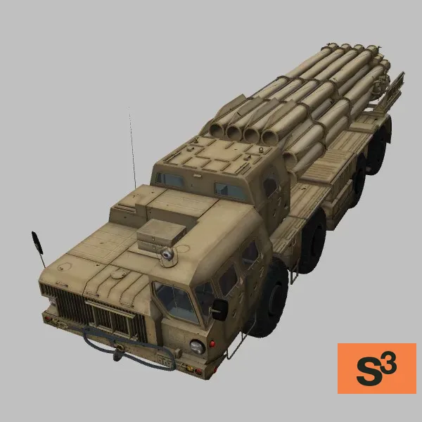 9A52-2 · KW · desert — 3D model preview