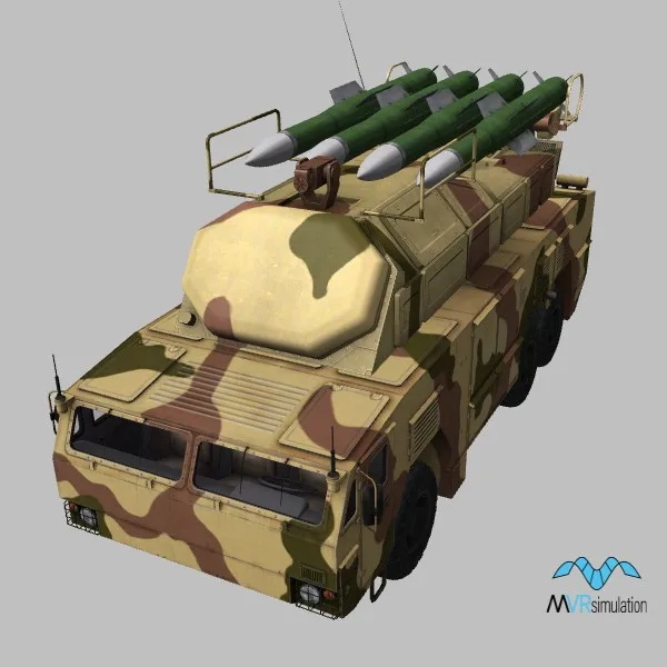 9K317E · RU · desert — 3D model preview