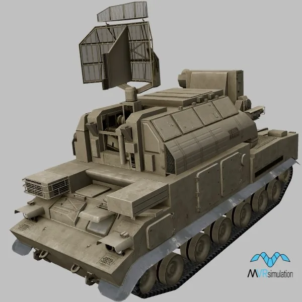 9K331M · RU · desert — 3D model preview