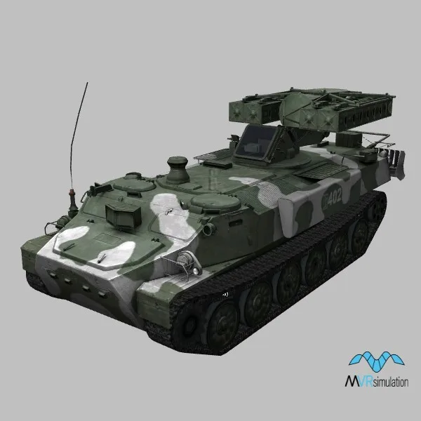 9K35M · NAF · camo — 3D model preview