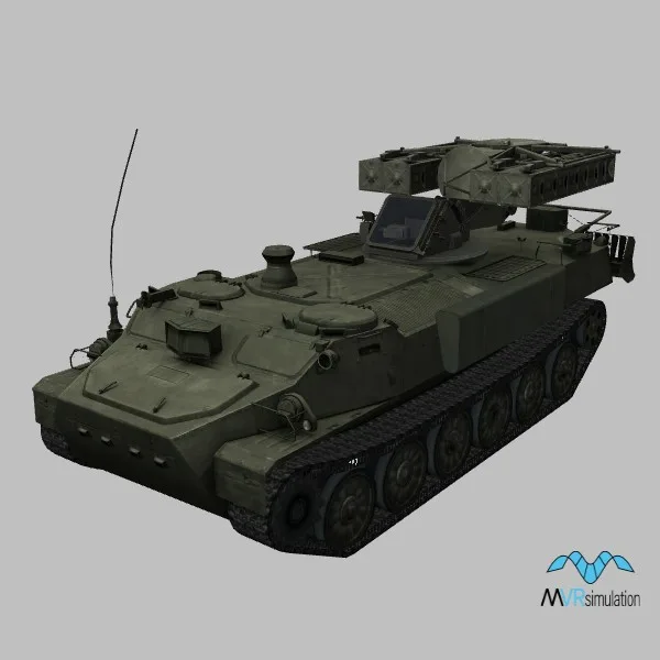 9K35M · RU · green — 3D model preview