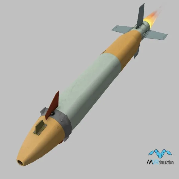 9M133 · RU · grey — 3D model preview