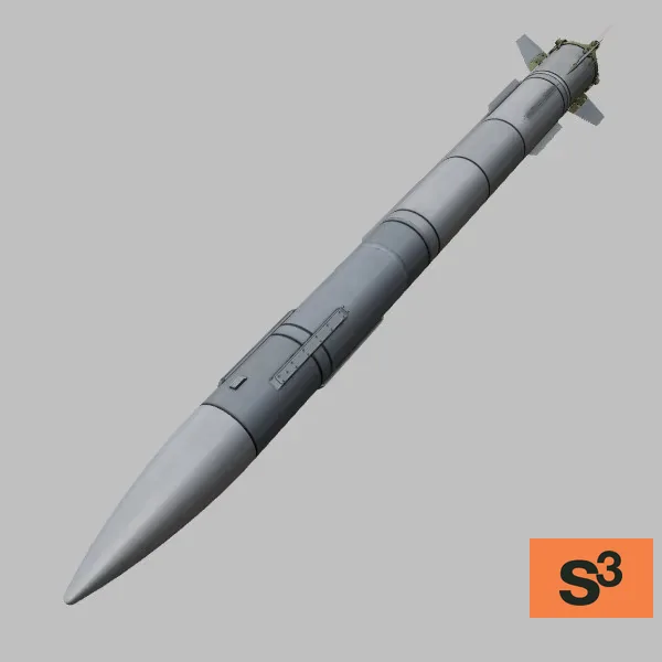 9M317M · RU · grey — 3D model preview