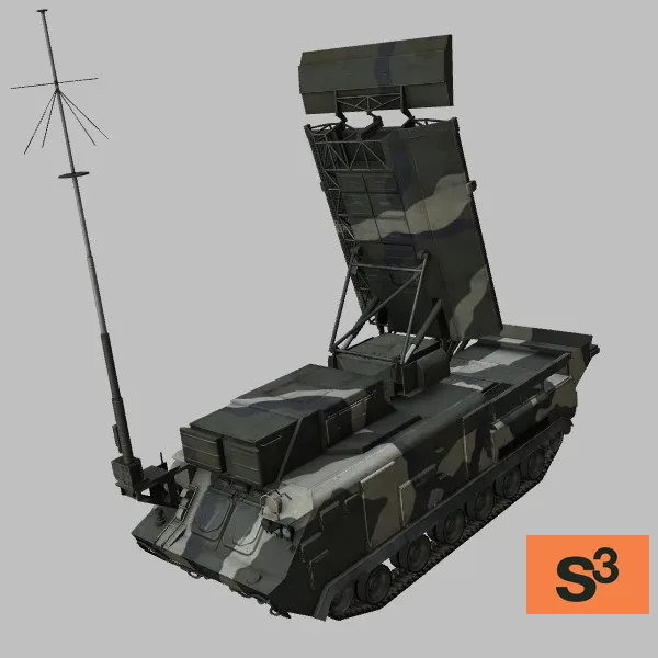 9S18M1 · RU · camo — 3D model preview