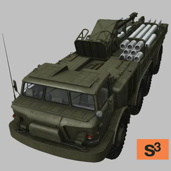 9T452 · UA · green — 3D model preview
