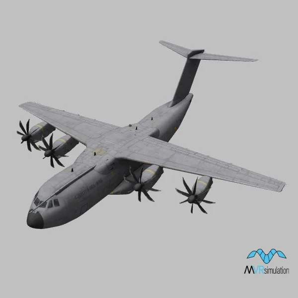 A400M · ES · grey — 3D model preview