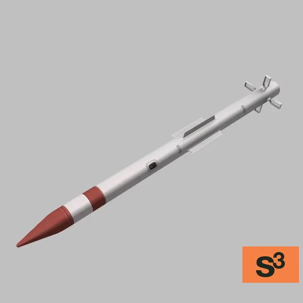 AA-12 · RU · grey — 3D model preview