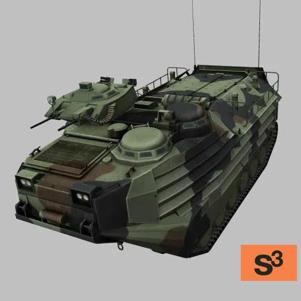 AAVP-7A1 · US · camo — 3D model preview