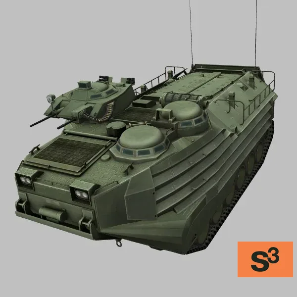 AAVP-7A1 · US · green — 3D model preview