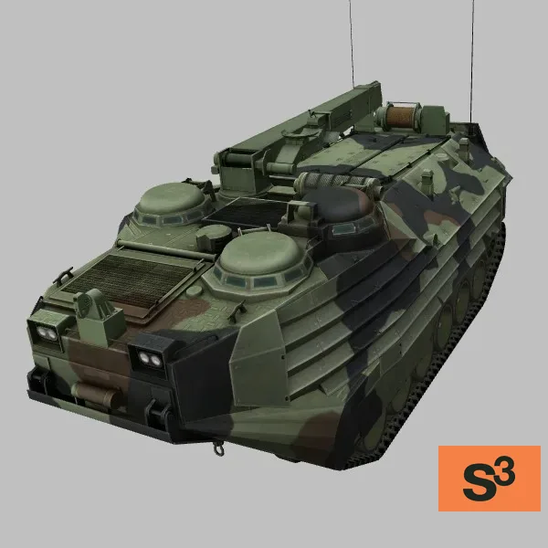 AAVR-7A1 · US · camo — 3D model preview