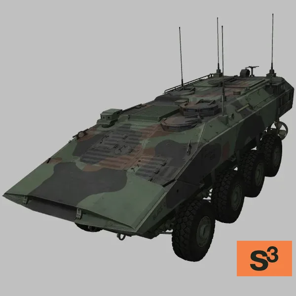 ACV · US · camo — 3D model preview