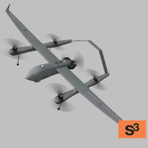 Aerosonde-Mark-4-8 · US · grey — 3D model preview