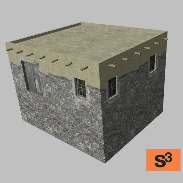 afghan-building-028 — 3D model preview