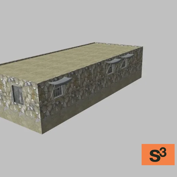afghan-building-050 — 3D model preview