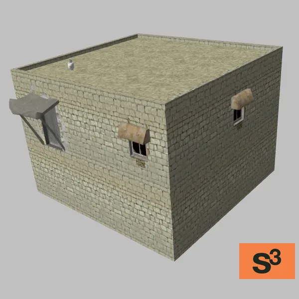 afghan-building-052 — 3D model preview