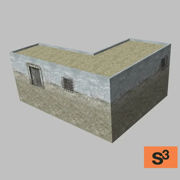 afghan-building-053 — 3D model preview
