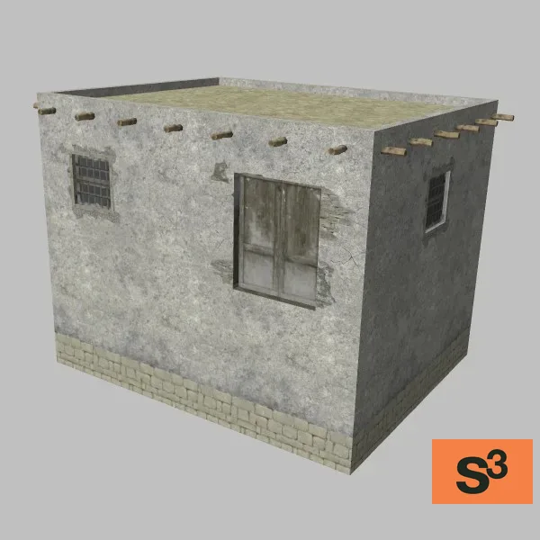 afghan-building-057 — 3D model preview