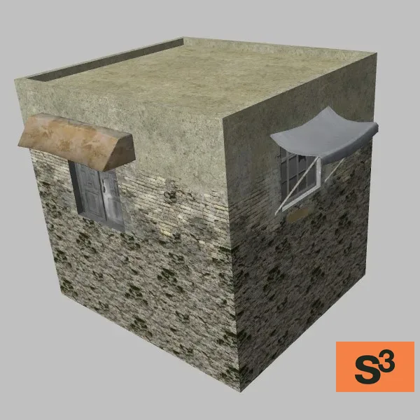 afghan-building-062 — 3D model preview