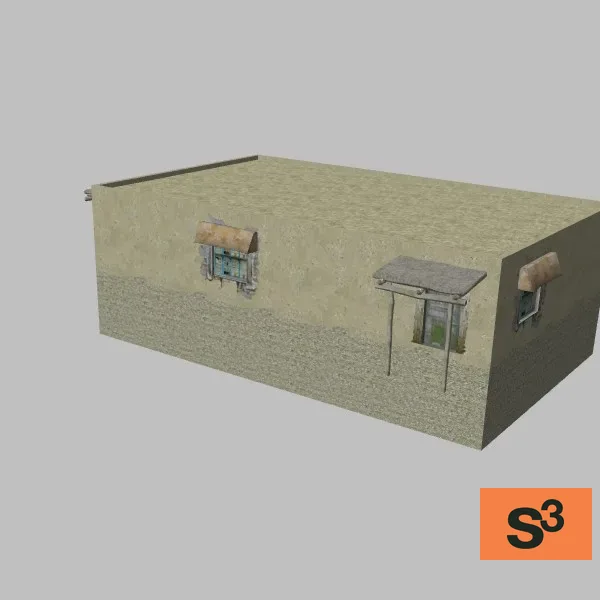 afghan-building-066 — 3D model preview